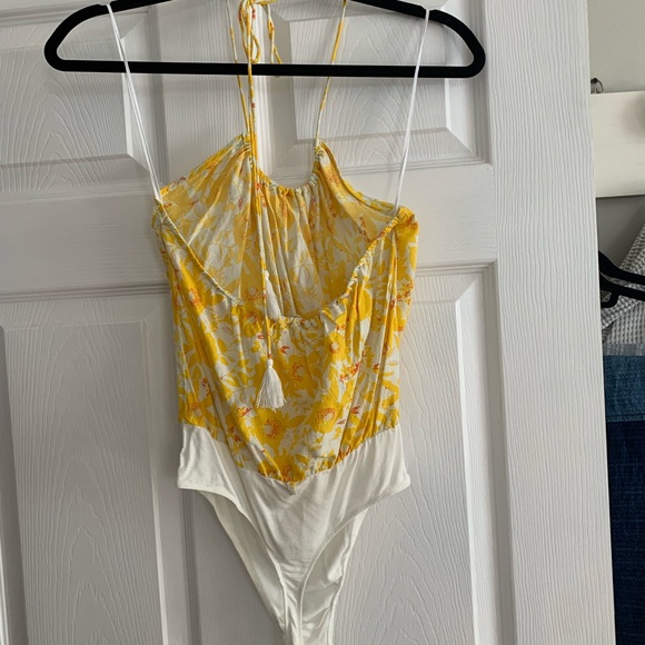 Free people intimates size s halter bodysuit - Picture 2 of 3